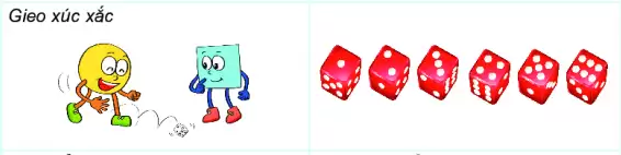 [Kết nối tri thức và cuộc sống] Giải toán 6 bài 42 : Kết quả có thể và sự kiện trong trò chơi, thí nghiệm 