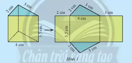Giải bài 4 Diện tích xung quanh và thể tích của hình lăng trụ đứng tam giác, lăng trụ đứng tứ giác