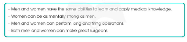 Viết đoạn văn (120 - 150 từ) kể về công việc của bác sĩ phẫu thuật. Sử dụng những câu hỏi hướng dẫn này để giúp bạn.